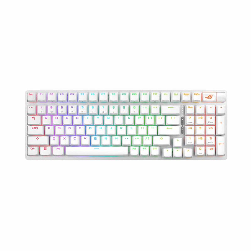 ASUS X901 Rog Strix Scope Ii 96 Nx/sm Wl Wht ROG STRIX SCOPE II 96 WIRELESS NX STORM WHITE-image 5