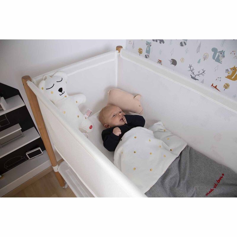 CHILDHOME Crib - Natural White (online) EVOLUX-image 2