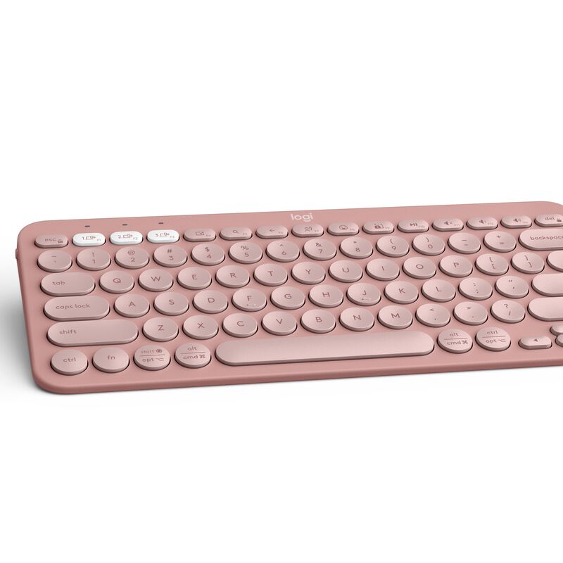 LOGITECH Pebble Keys 2 K380s - Tonal Rose 920-011755-image 3