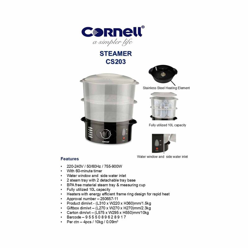 CORNELL Steamer 10l CS203-image 5