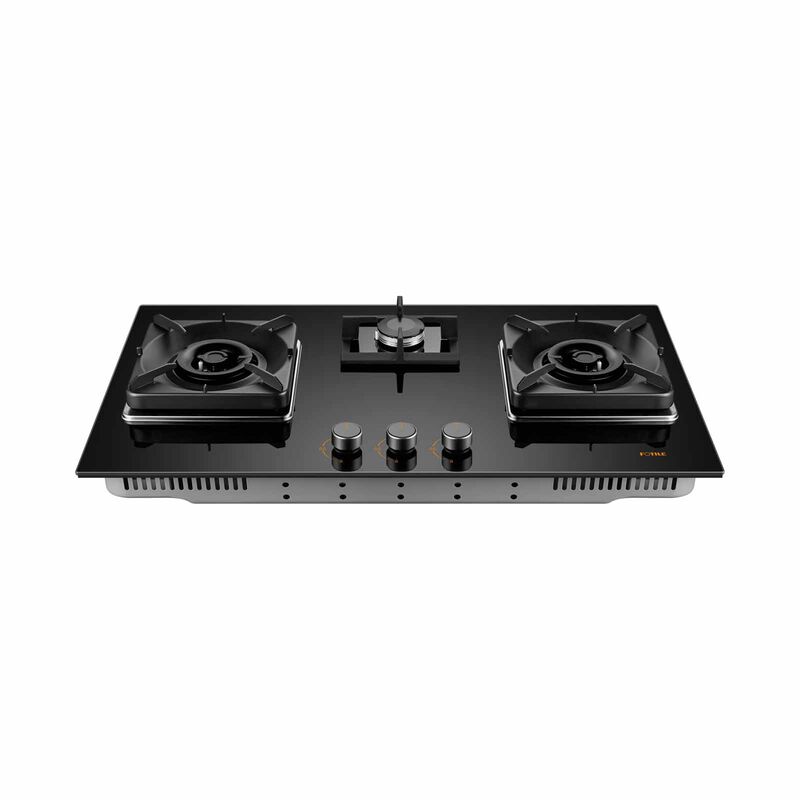 FOTILE 3 Burner Gas Hob - Black (pub) (exclude Installation) GHG88329-I-image 3