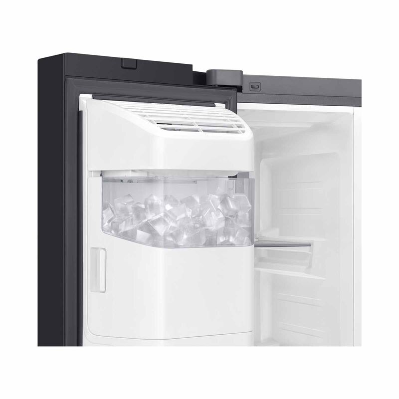 SAMSUNG Side To Side Door Fridge (634l) (black Glass) RS80F65J3BSS-image 2