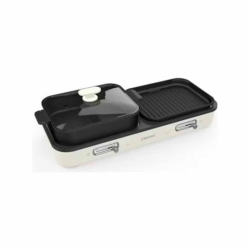 CORNELL Table Top Grill With Hotpot (dual Pot) CCGEL108-image 1