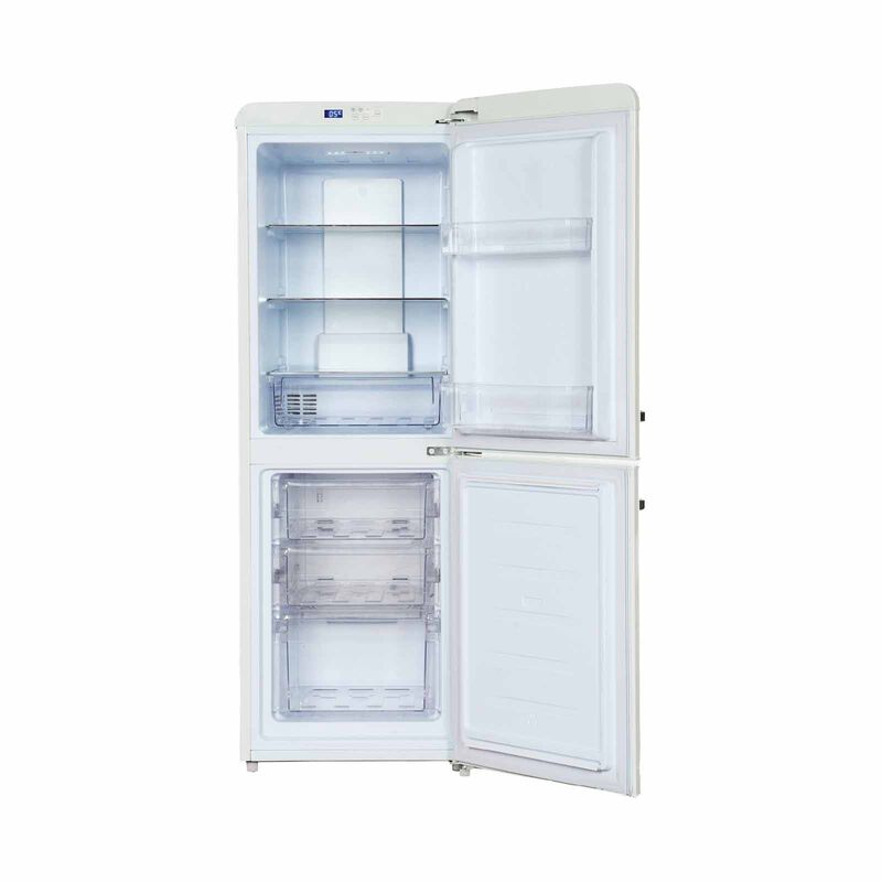 EUROPACE 2 Door Bottom Mount Fridge (170l) Ivory White ER7178A-image 5