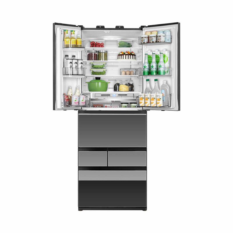 TOSHIBA 6 Dr Fridge (588l) - Mirror Black GR-RM631WE-PGX(B1)-image 2