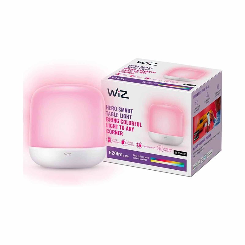WIZ Ble Hero Portable Lamp 9w Uk Plug Color 929002626817-image 1