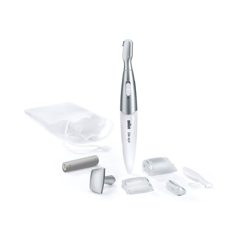 BRAUN 3 In 1 Bikini And Eyebrow Trimmer - White FG 1100-image 3
