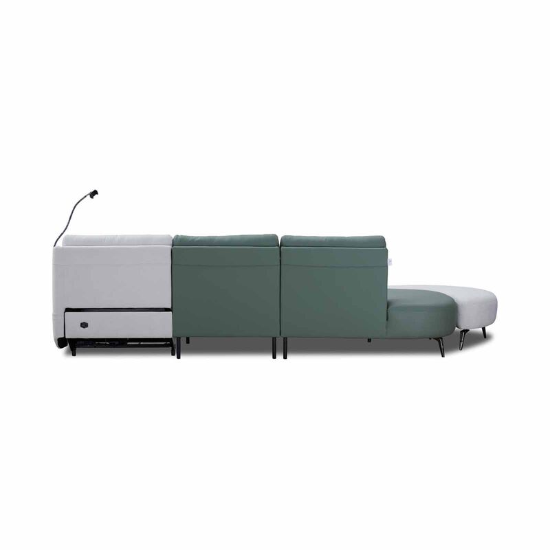 MUZE Modular 4pcs Lt Wht/grn (fab/hl) Cat A AURORA-image 3