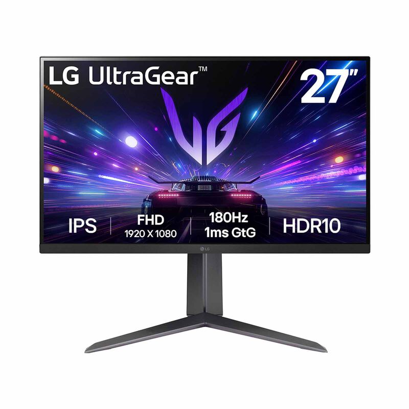 LG 27in Ips Full Hd 180hz Gaming Monitor 27GS65F-B-image 1