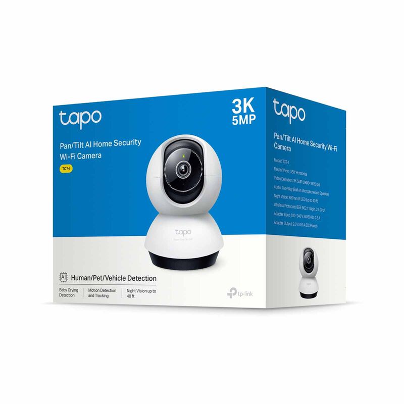 TP LINK Pan/tilt Ai Home Security Wi-fi Camera TPL-TC74-image 11
