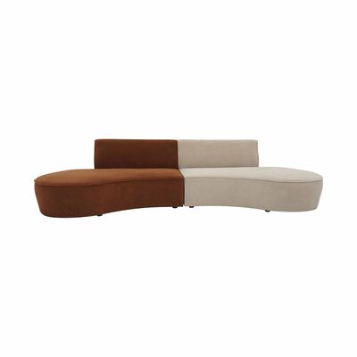 MUZE 2pcs Set Left Taupe+ Right Tamarind NIKKI