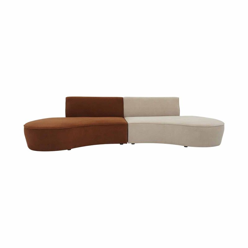 MUZE 2pcs Set Left Taupe+ Right Tamarind NIKKI-image 1