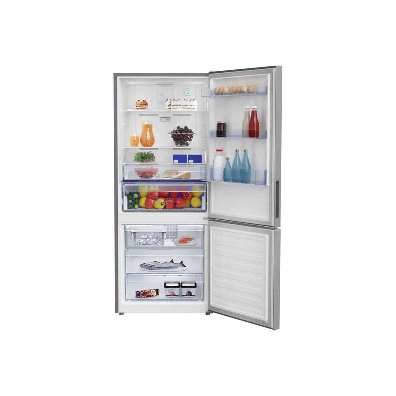 BEKO 2 Dr Fridge (396l) - Platinum Inox RCNT415E50VZP-image 3