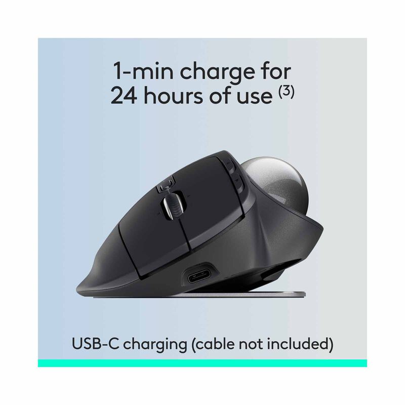 LOGITECH Mx Ergo S Silent Wl Trackball Mouse 910-007261-image 11