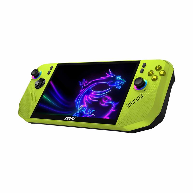 MSI 8in 16:10 Fhd+ Ryzen Z2 Extreme 24gb 1tb Ssd Win 11 Amd Radeon Graphics Neon Green CLAW A8 BZ2EM-017SG-image 6
