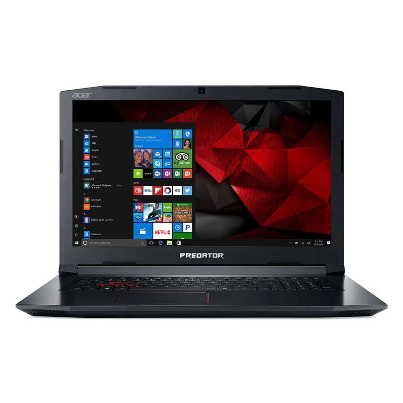 ACER 17.3 In Intel Core I7-8750h16gb 256gb Ssd+1tb Hdd Win 10 PH317-52-74Z2 (BLACK)-image 1