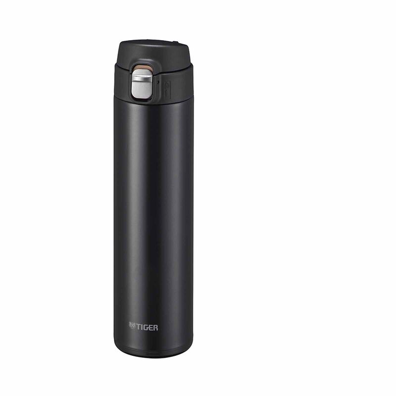 TIGER 600ml Vacuum Insulated Stainless Steel Bottle - Pearl Black MMJ-S060 (KJ)-image 1