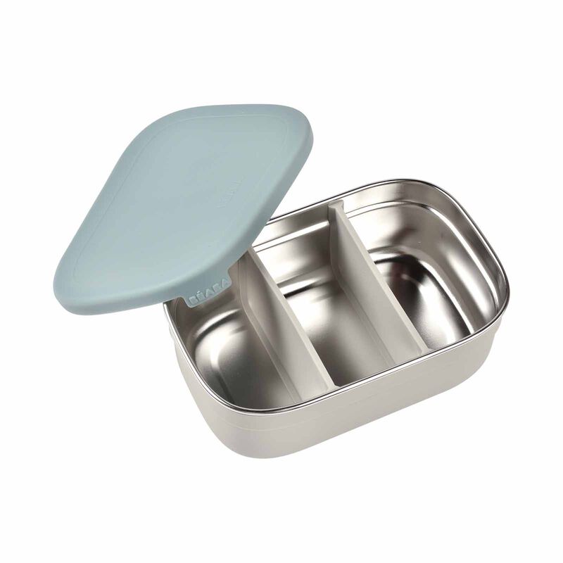 BEABA Lunch Box - Baltic Blue (online) STAINLESS STEEL-image 2