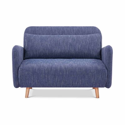 Single Sofa Bed Blue KALI