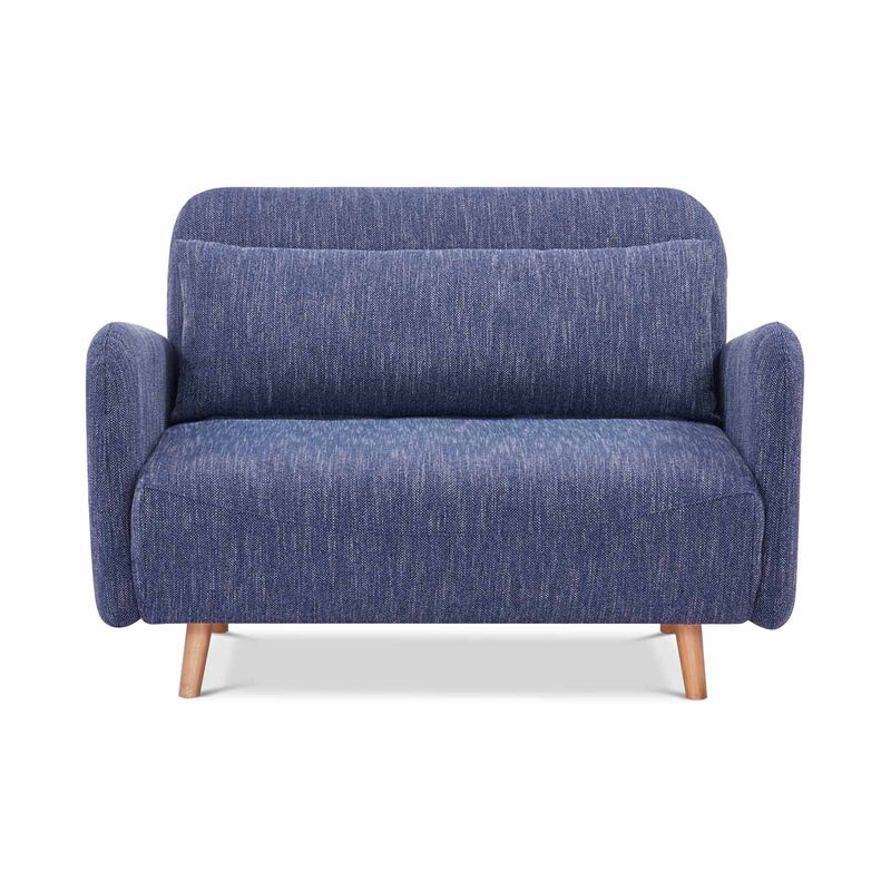 Single Sofa Bed Blue KALI-image 1