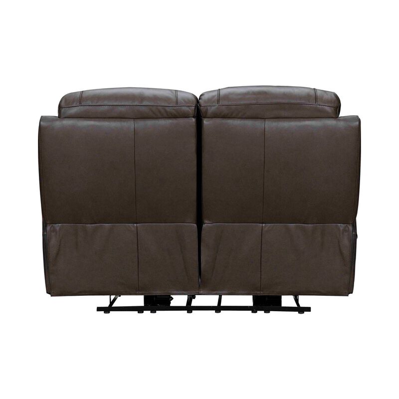 2rr-m Seater (fl) Dk Mocha Full Leather Recliner Sofa DRESDEN-image 5
