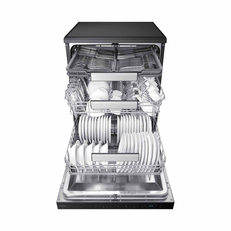 SAMSUNG Freestanding Dishwasher - Stainless Steel Black (14 Place Setting) DW70H73YCFESP-image 11