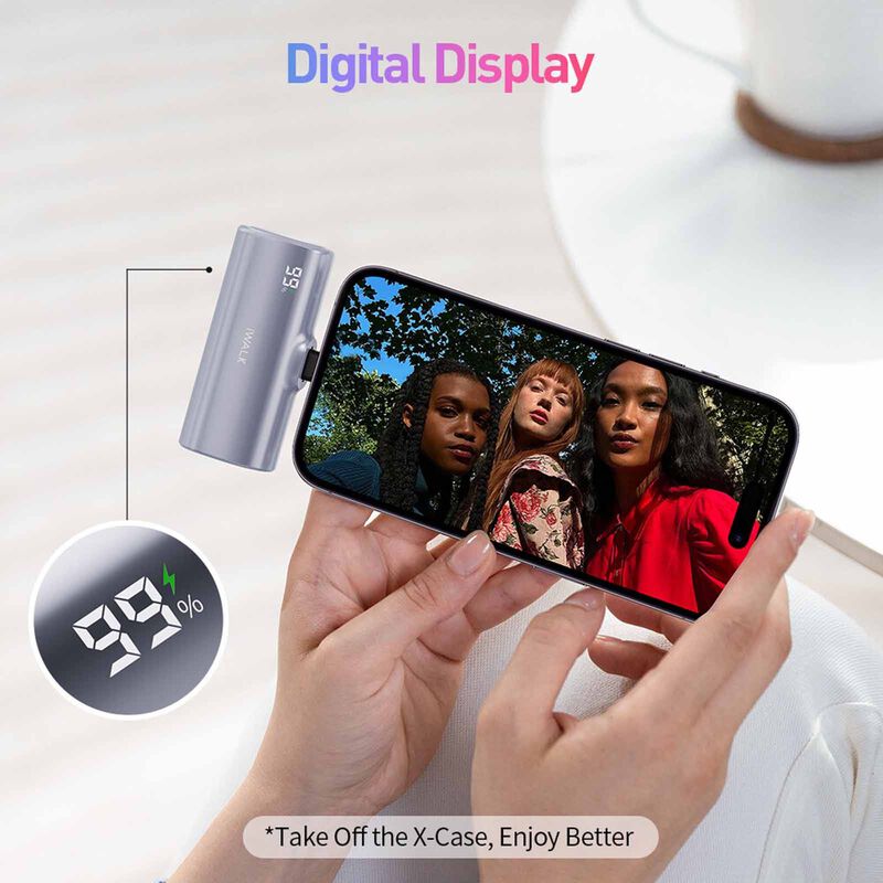 IWALK Linkpod X 5000mah 20w Fast Charge Silver (made For Iphone) LPX001-011A-MFI-image 5