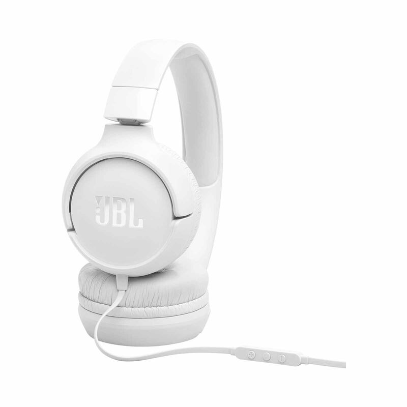 JBL Jbl Pure Bass Sound. High-resolution Audio Headphones TUNE 520C USB-C WHITE-image 8