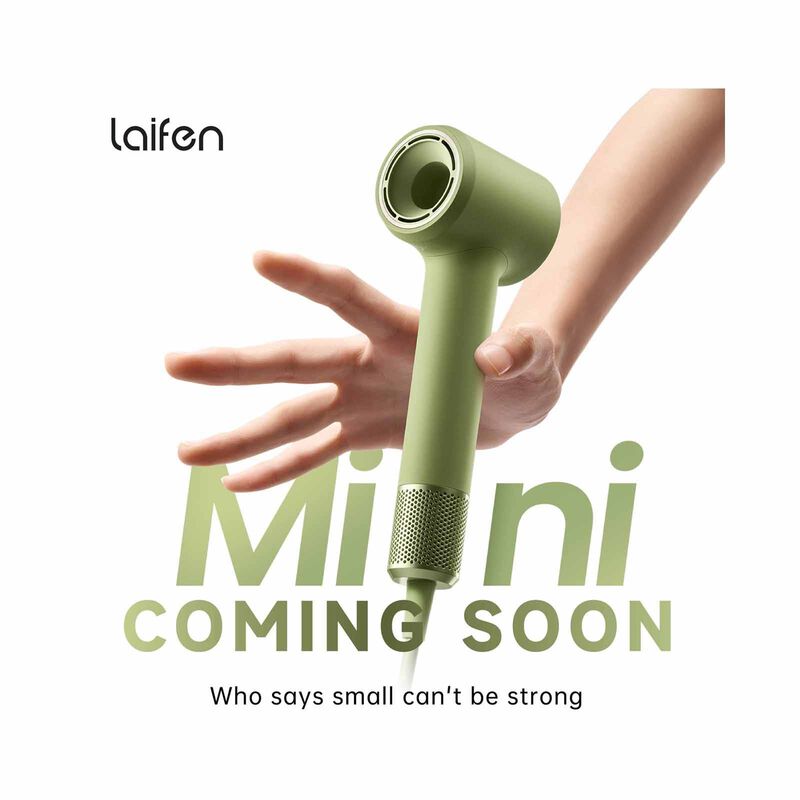 LAIFEN Hair Dryer (1100w) - Jungle Green MINI- JUNGLE GREEN-image 5