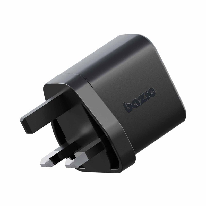 BAZIC Goport Velox Kit, 1c1a Gan Charger 35w(uk) With Weave Cable - Truffle CHR-GPVLX-UK-BLK-image 4
