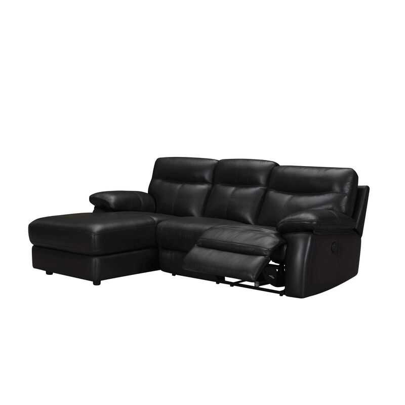 L Shaped Recliner(hl)c10 Left Mto Half Leather Recliner Sofa PALENCIA-image 1