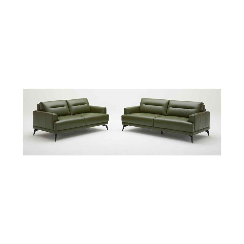 3+2 Seater (fl-nl/o) Mto Full Leather Sofa Set NAYA-image 1