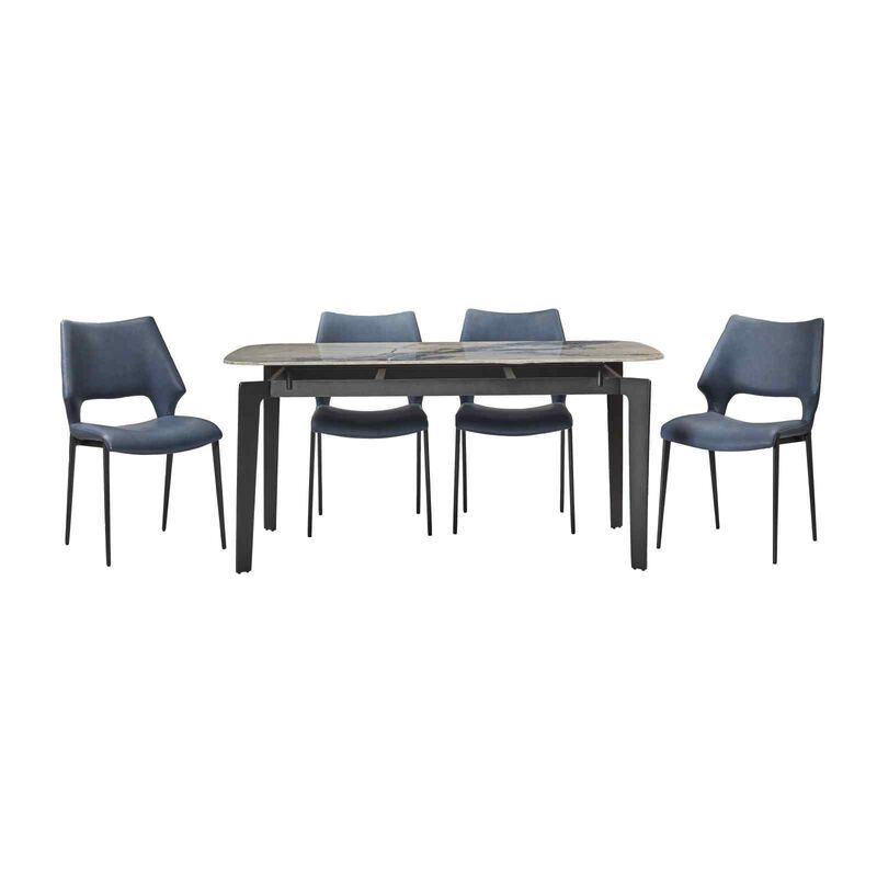 5 Piece Dining Set NEW MAVERICK-image 1