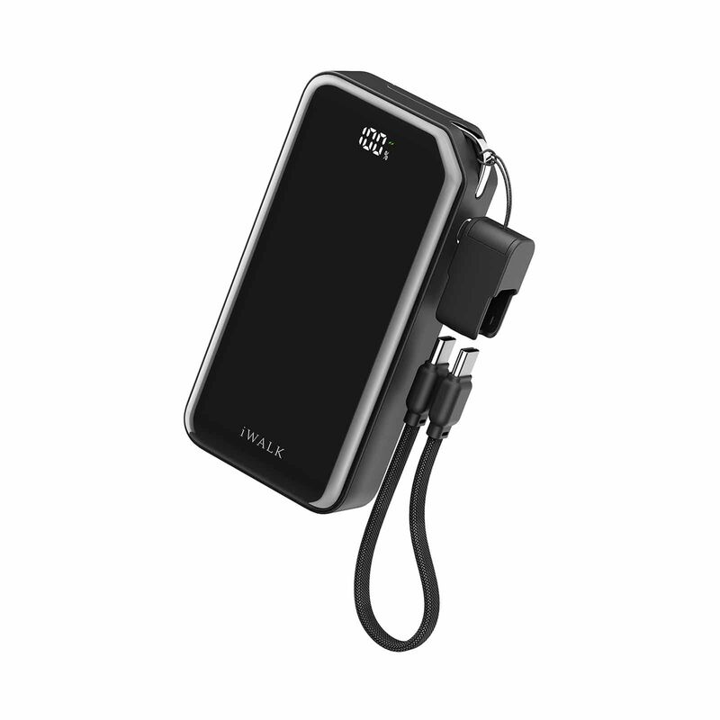 IWALK Macrogo 10000mah 30w Portable Charger With Stand Black UBM001-001A-image 11