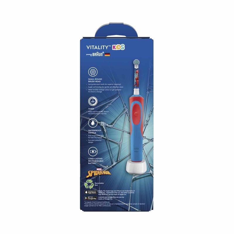 ORAL-B Electric Toothbrush - Spiderman D 12513K-image 11