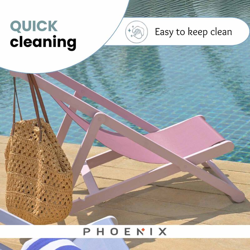 PHOENIX Nap Hammock Foldable Chair Pink Flamingo NAP-image 2