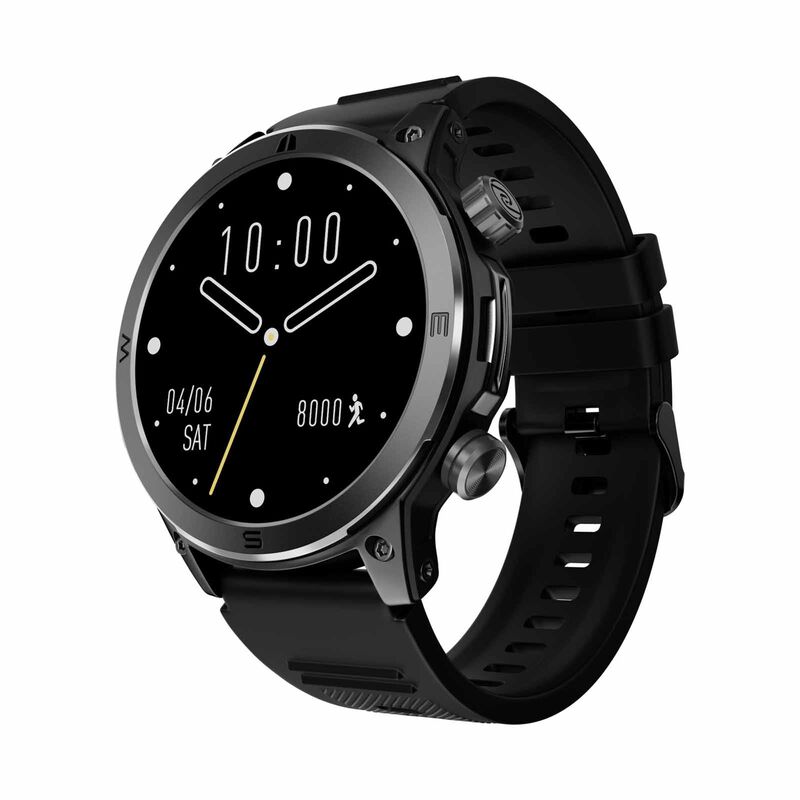 NOISE Noisefit Endeavour Smartwatch - Jet Black WRB-SW-ENDEAVOUR-STD-BLK_BLK-image 4