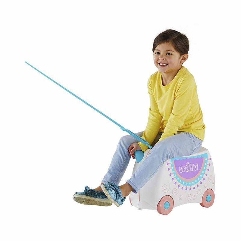 TRUNKI Ride On Luggage - Lola The Llama TR0356-GB01-image 4