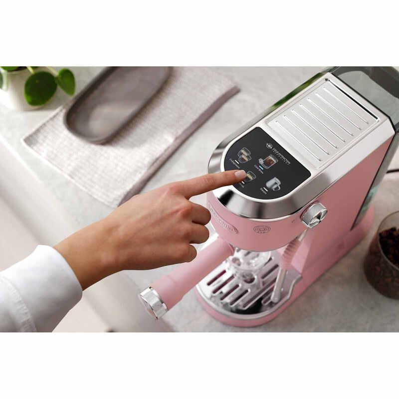 DELONGHI Dedica Duo Manual Coffee Maker - Pink EC890.PK-image 3