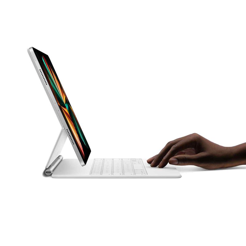APPLE Magic Keyboard For Ipad Pro 12.9-inch (5th & 6th Gen) Us English - White MJQL3ZA/A-image 7