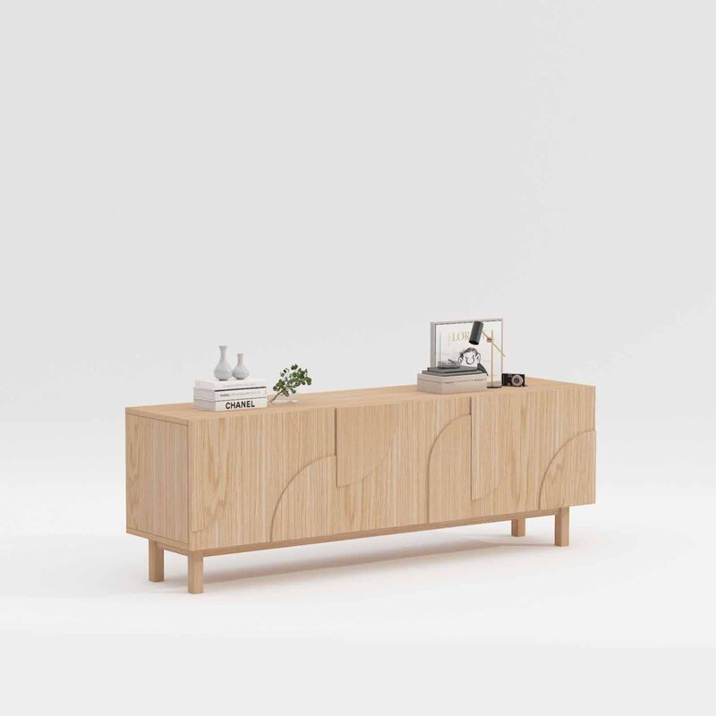 MUZE Tv Console - Natural GIANA-image 2