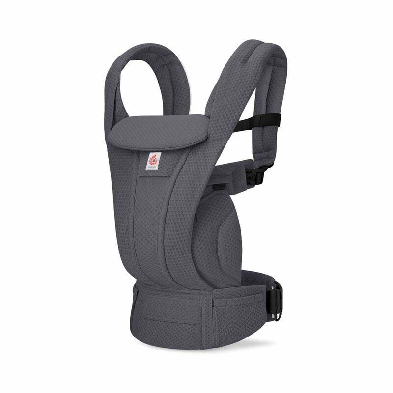 ERGOBABY Omni Deluxe All In One Mesh Baby Carrier - Graphite Grey- Online Exclusive BCODMGRAPH-image 5