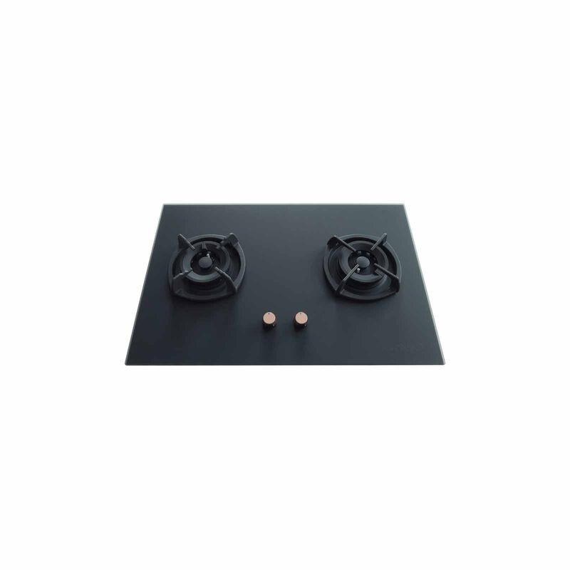 TECNO 75cm 2 Burners Glass Hob (exclude Installation) T 28TGSV MT/BK-image 1