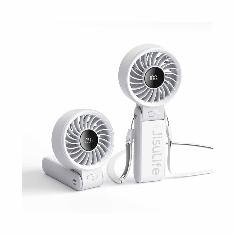 JISULIFE Handheld Fan Life7 (3600mah) LIFE7-3600 GREY-image 2