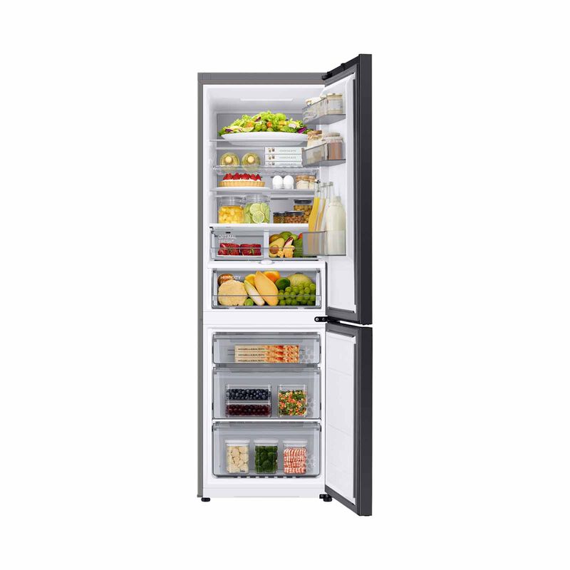 SAMSUNG Bespoke Bottom Mount 2door Fridge (344l) RB34C7B5CAP/SS-image 3