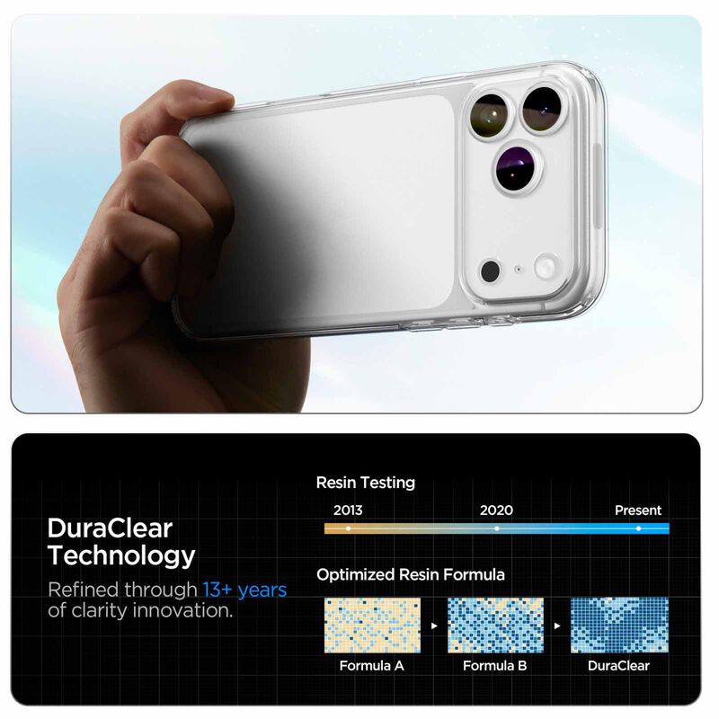 SPIGEN Iphone 18 Pro/ 17 Pro Ultra Hybrid Crystal Clear ACS12153-image 2