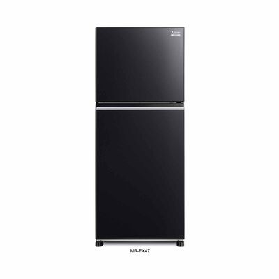 MITSUBISHI 2 Door Refrigerators (378l) Glass Black MR-FX47EX-GBK-P