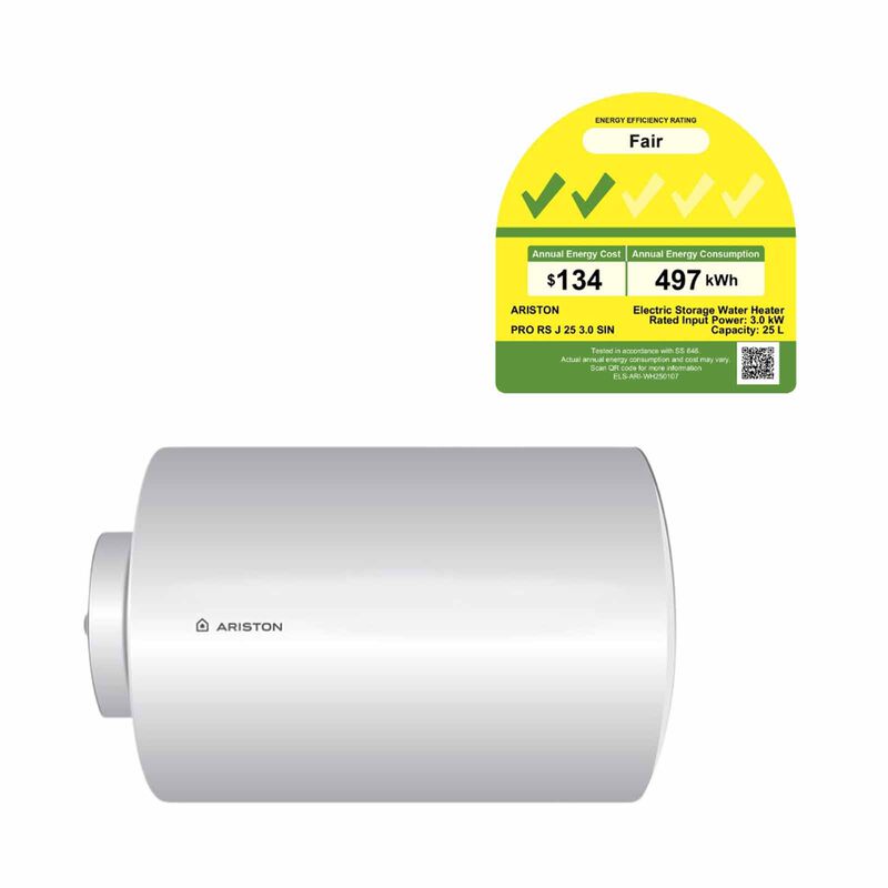 ARISTON Storage Water Heater 25l (installation Charges Applies) PRO RS J 25 3.0 SIN-image 1
