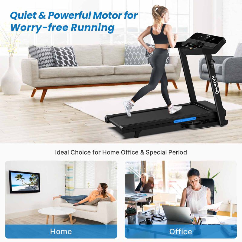 RENPHO Smart Treadmill - Grey R-Q004-BK-image 7