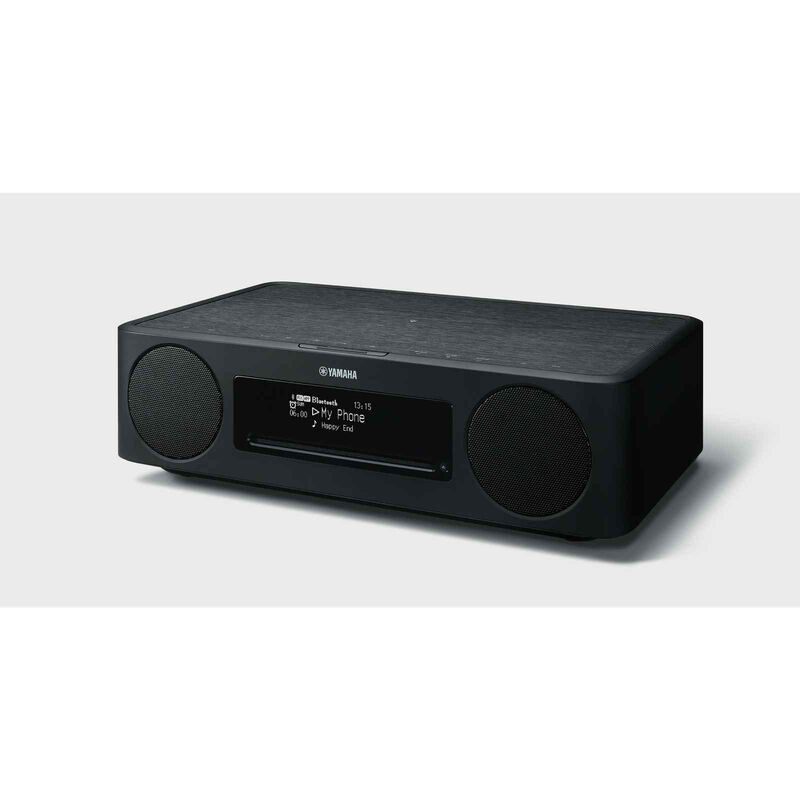 YAMAHA Desktop Audio System - Brown With Qi Wireless Charging TSX-B237 BRN-image 2